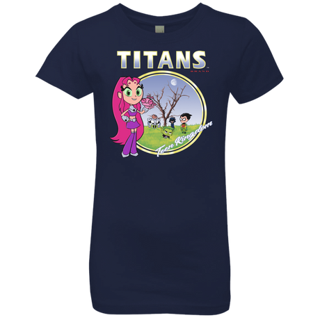 T-Shirts Midnight Navy / YXS Titans Girls Premium T-Shirt