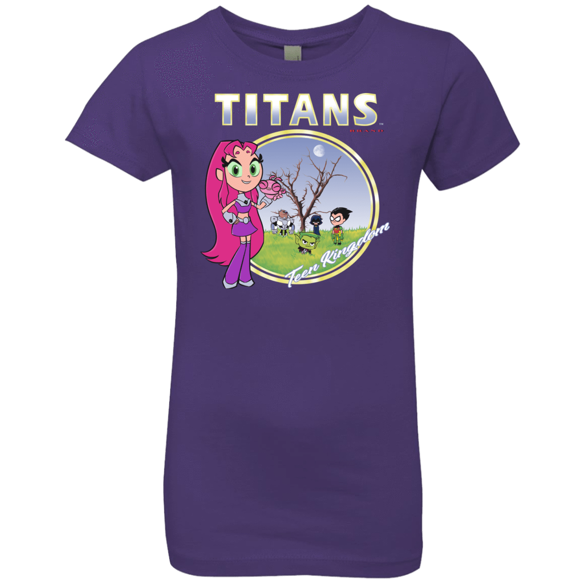 T-Shirts Purple Rush / YXS Titans Girls Premium T-Shirt