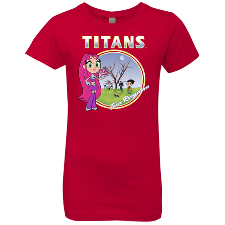 T-Shirts Red / YXS Titans Girls Premium T-Shirt