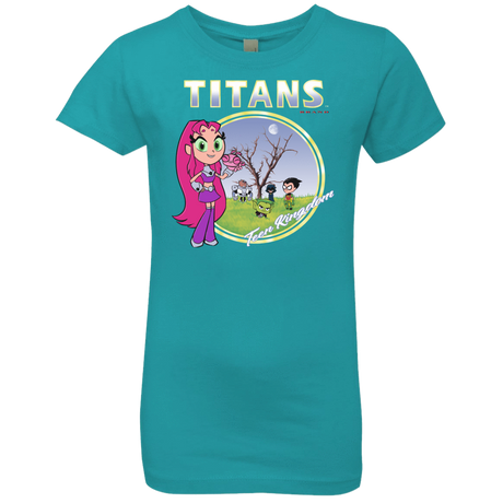 T-Shirts Tahiti Blue / YXS Titans Girls Premium T-Shirt