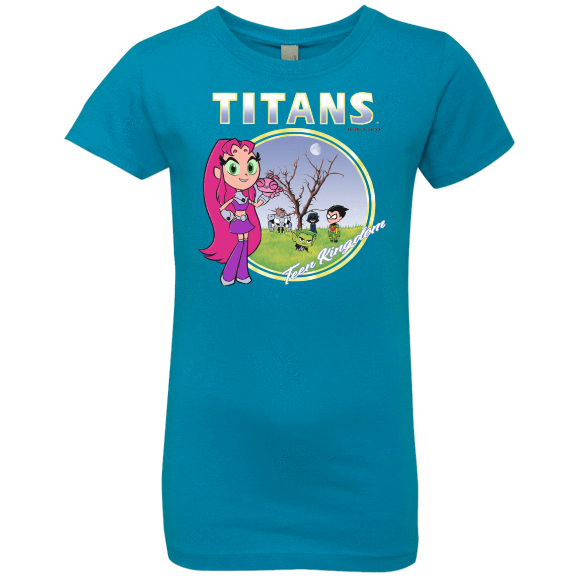 T-Shirts Turquoise / YXS Titans Girls Premium T-Shirt
