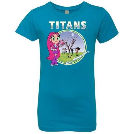 T-Shirts Turquoise / YXS Titans Girls Premium T-Shirt