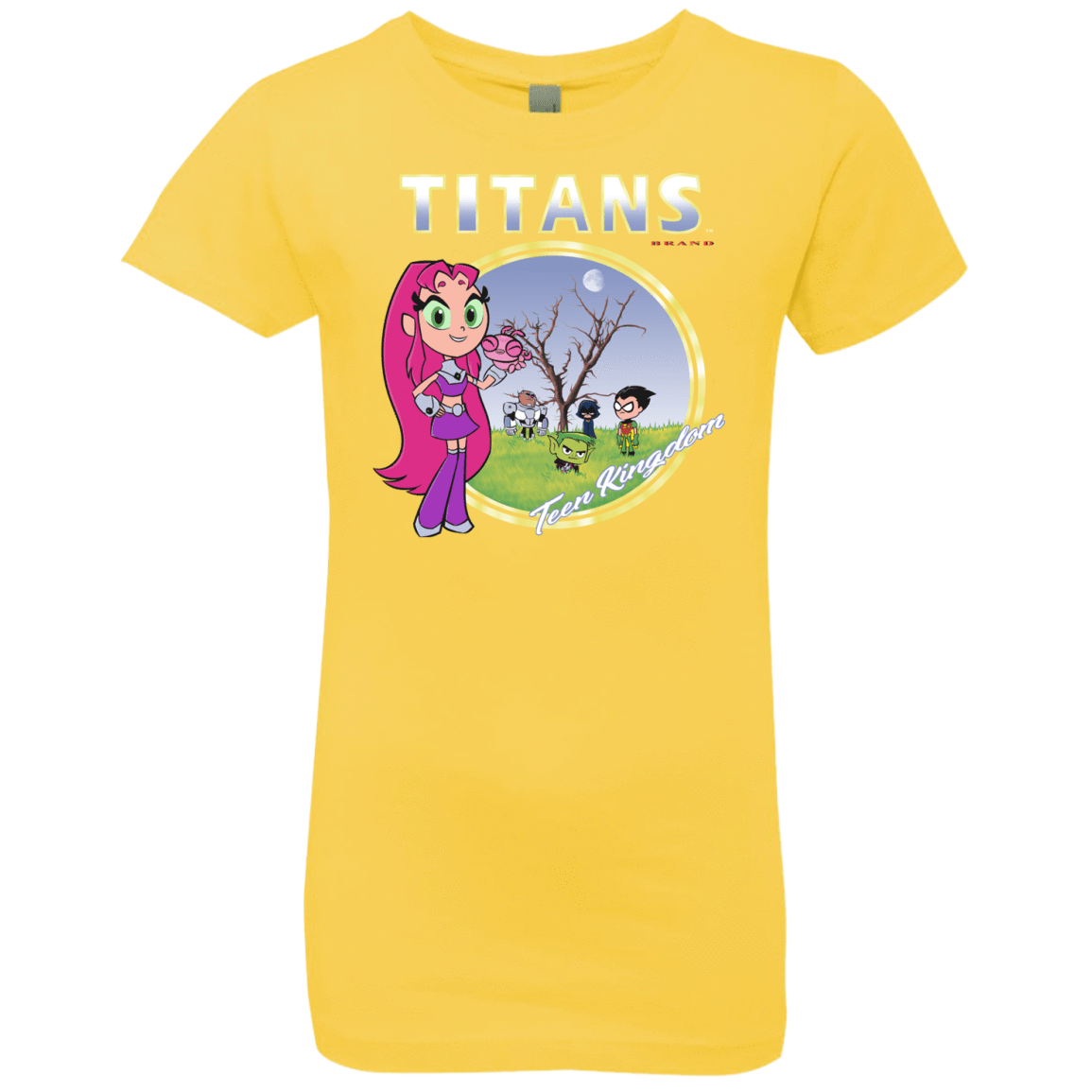 T-Shirts Vibrant Yellow / YXS Titans Girls Premium T-Shirt