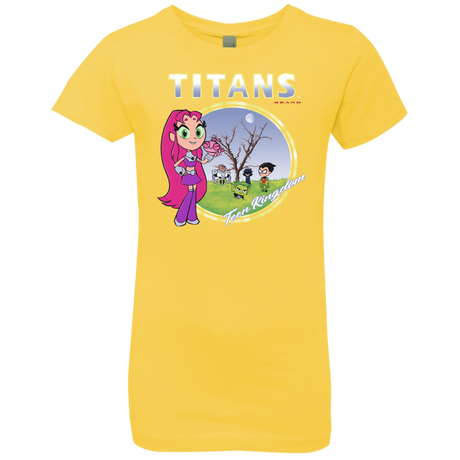 T-Shirts Vibrant Yellow / YXS Titans Girls Premium T-Shirt
