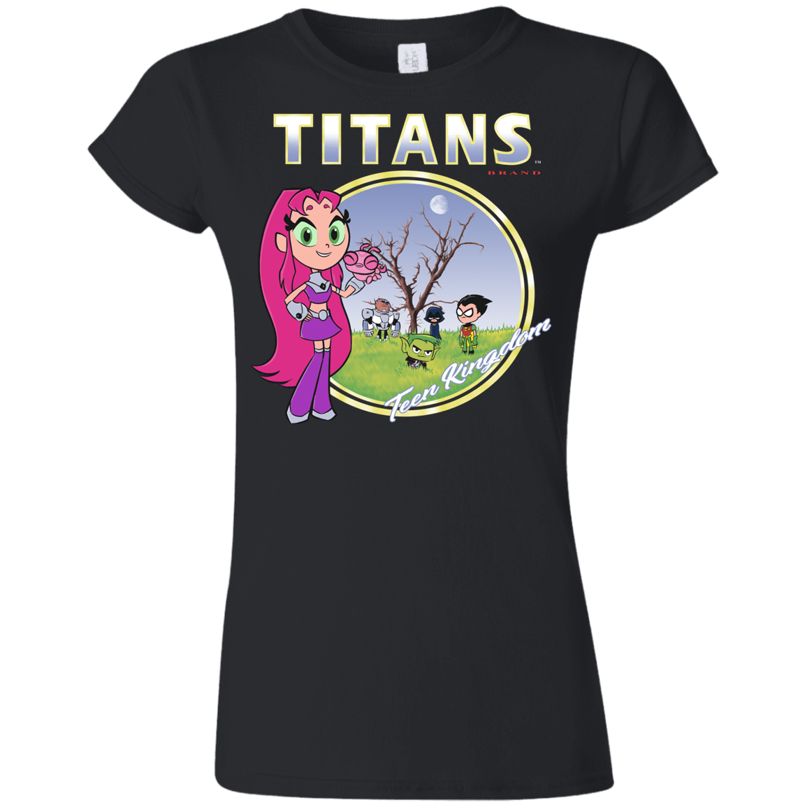 T-Shirts Black / S Titans Junior Slimmer-Fit T-Shirt