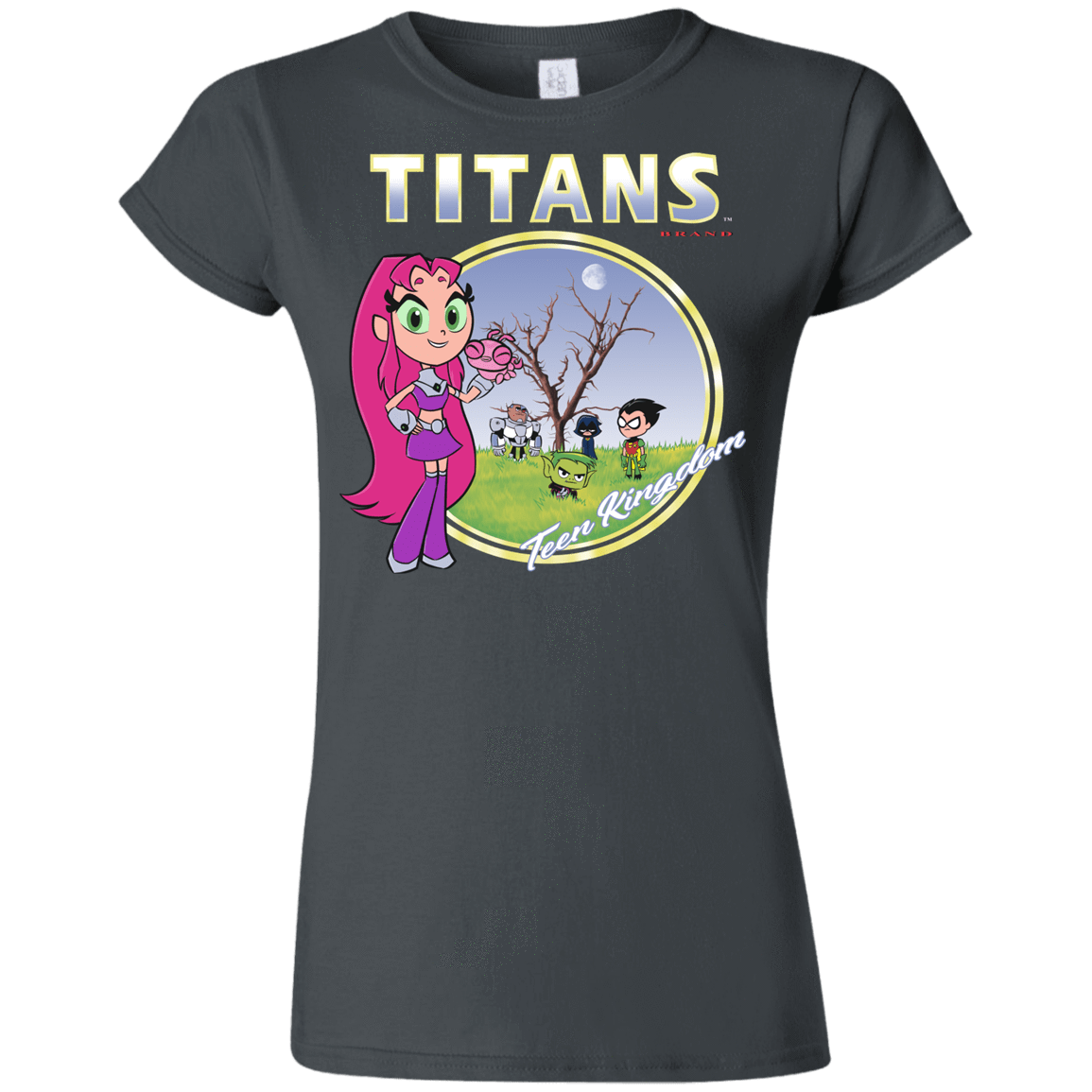 T-Shirts Charcoal / S Titans Junior Slimmer-Fit T-Shirt