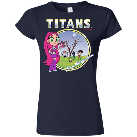 T-Shirts Navy / S Titans Junior Slimmer-Fit T-Shirt