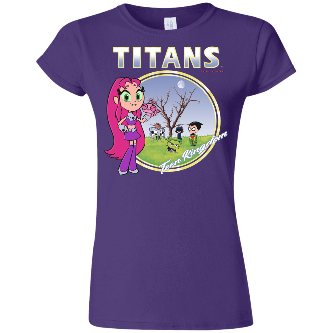 T-Shirts Purple / S Titans Junior Slimmer-Fit T-Shirt