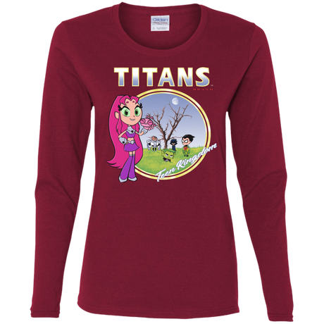 T-Shirts Cardinal / S Titans Women's Long Sleeve T-Shirt