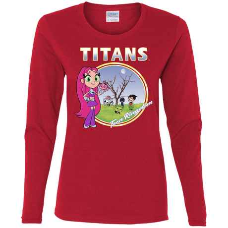 T-Shirts Red / S Titans Women's Long Sleeve T-Shirt