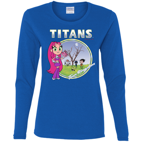T-Shirts Royal / S Titans Women's Long Sleeve T-Shirt