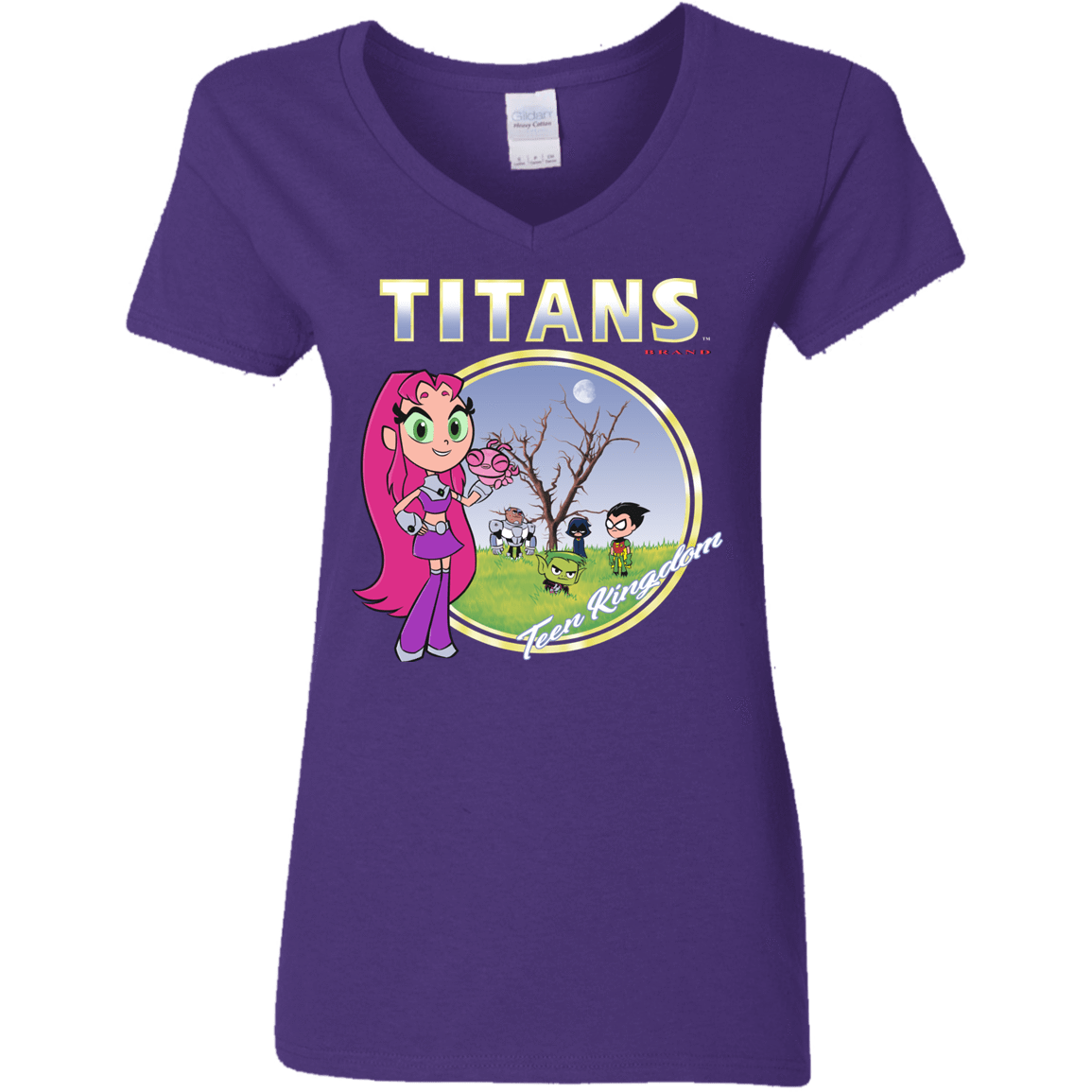 T-Shirts Purple / S Titans Women's V-Neck T-Shirt