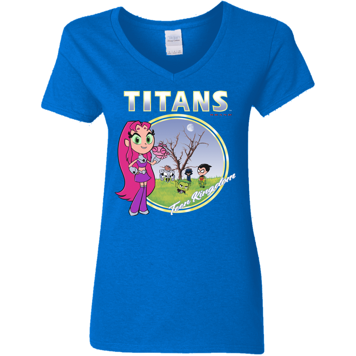 T-Shirts Royal / S Titans Women's V-Neck T-Shirt