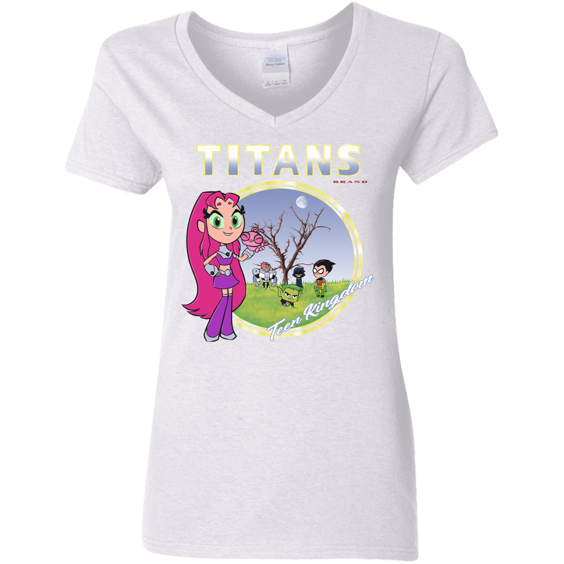 T-Shirts White / S Titans Women's V-Neck T-Shirt