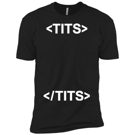 T-Shirts Black / YXS Tits Boys Premium T-Shirt