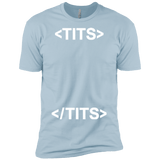 T-Shirts Light Blue / YXS Tits Boys Premium T-Shirt