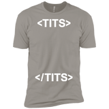 T-Shirts Light Grey / YXS Tits Boys Premium T-Shirt