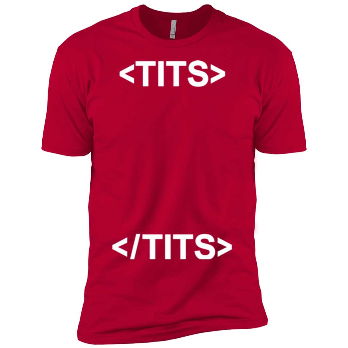 T-Shirts Red / YXS Tits Boys Premium T-Shirt
