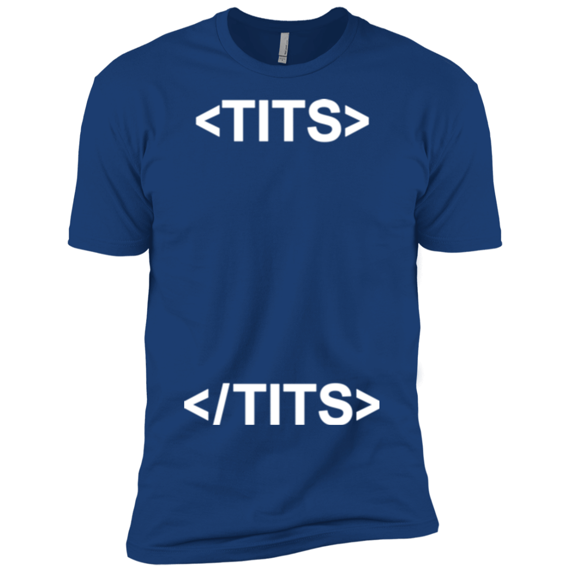 T-Shirts Royal / YXS Tits Boys Premium T-Shirt