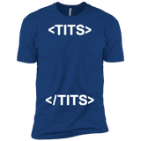 T-Shirts Royal / YXS Tits Boys Premium T-Shirt