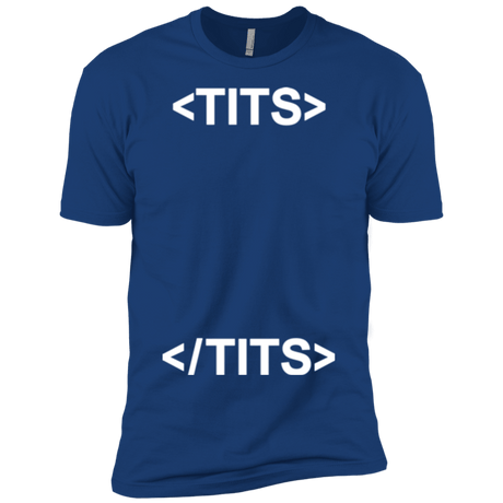 T-Shirts Royal / YXS Tits Boys Premium T-Shirt