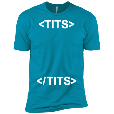 T-Shirts Turquoise / YXS Tits Boys Premium T-Shirt