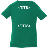 T-Shirts Kelly / 6 Months Tits Infant Premium T-Shirt