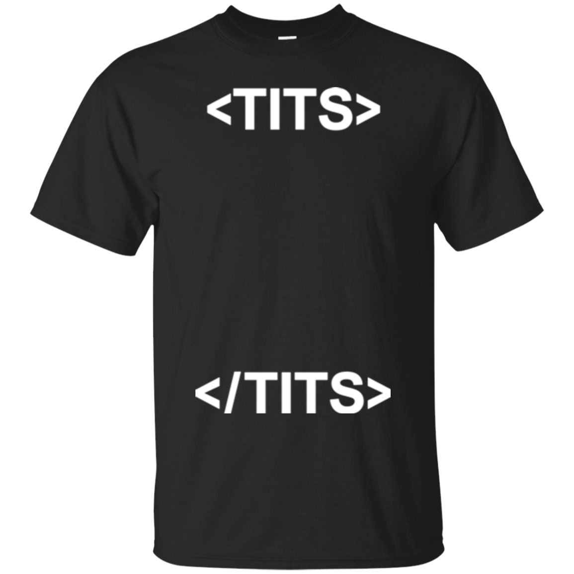 T-Shirts Black / Small Tits T-Shirt