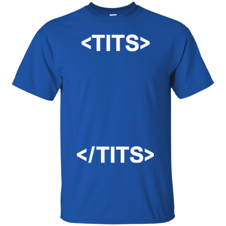 T-Shirts Royal / Small Tits T-Shirt