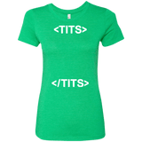 T-Shirts Envy / Small Tits Women's Triblend T-Shirt