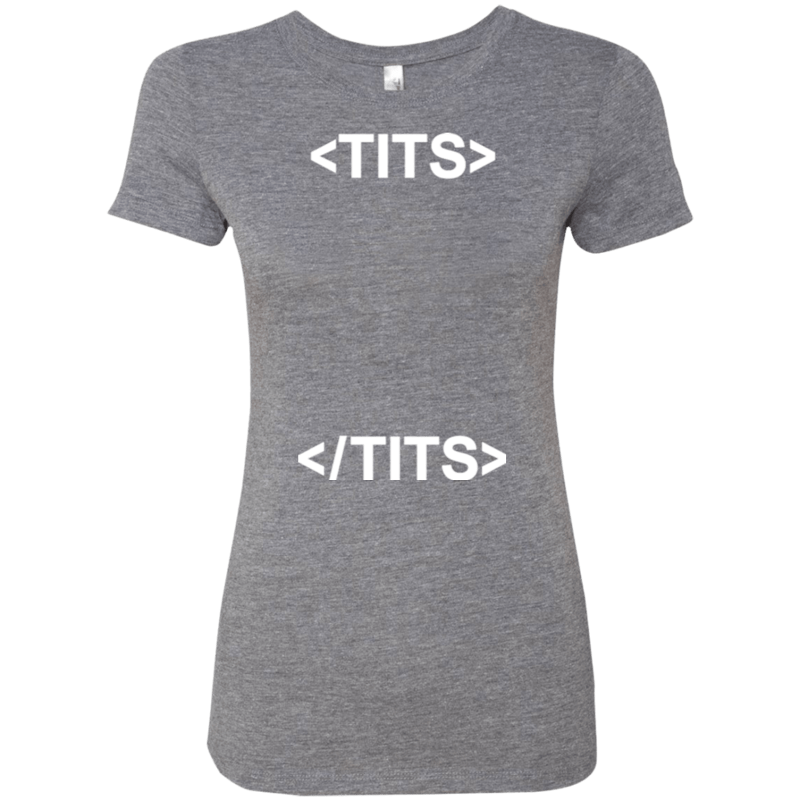 T-Shirts Premium Heather / Small Tits Women's Triblend T-Shirt