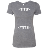 T-Shirts Premium Heather / Small Tits Women's Triblend T-Shirt