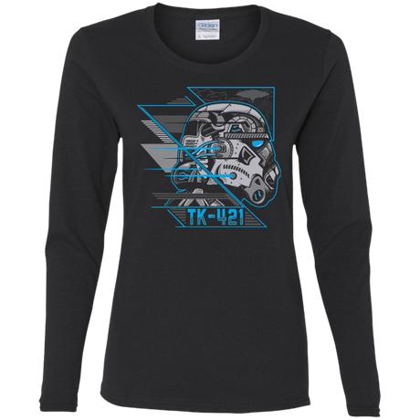 T-Shirts Black / S TK 421 Women's Long Sleeve T-Shirt