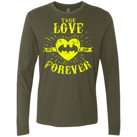T-Shirts Military Green / Small TLF DETECTIVE Men's Premium Long Sleeve
