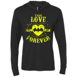 T-Shirts Vintage Black / X-Small TLF DETECTIVE Triblend Long Sleeve Hoodie Tee