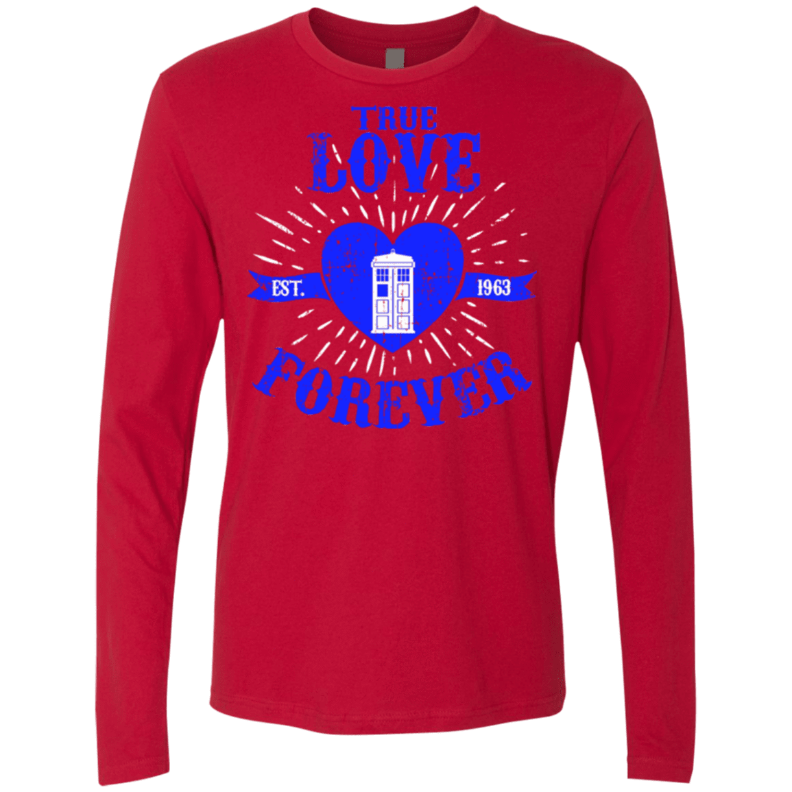 T-Shirts Red / Small TLF DOCTOR Men's Premium Long Sleeve