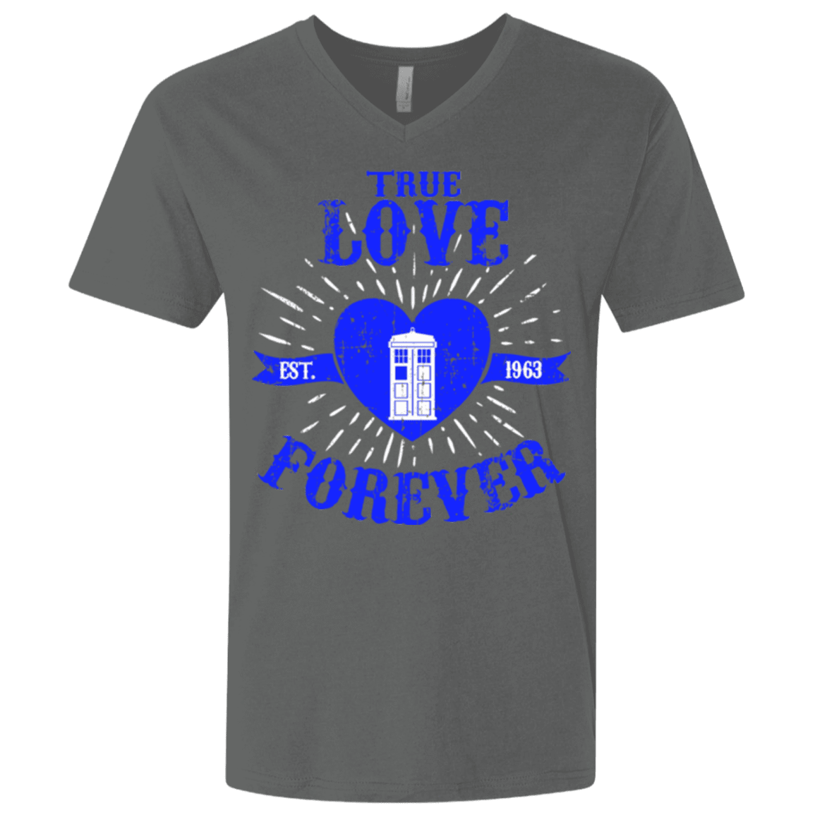 T-Shirts Heavy Metal / X-Small TLF DOCTOR Men's Premium V-Neck