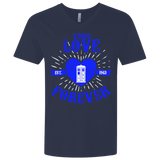 T-Shirts Midnight Navy / X-Small TLF DOCTOR Men's Premium V-Neck