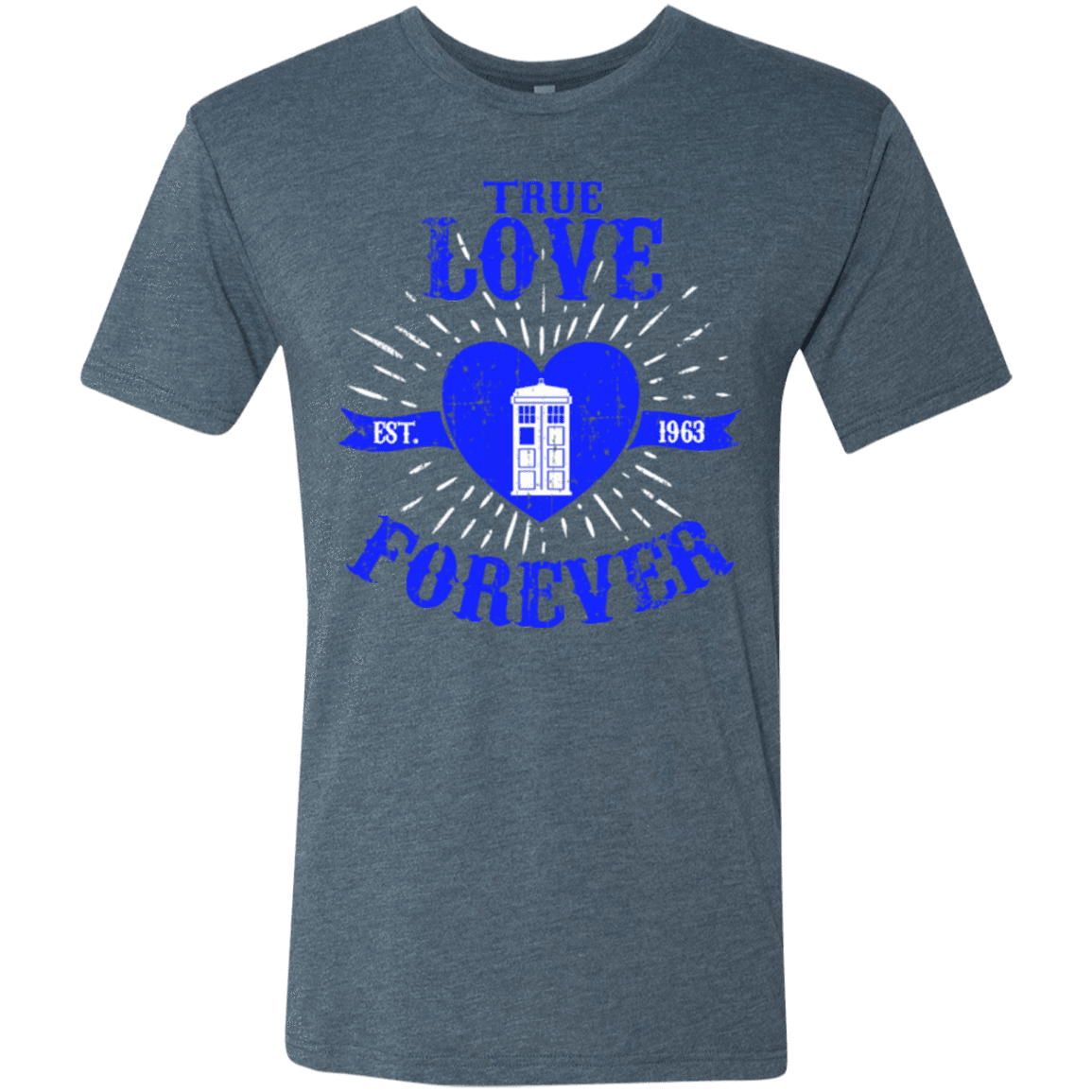 T-Shirts Indigo / Small TLF DOCTOR Men's Triblend T-Shirt