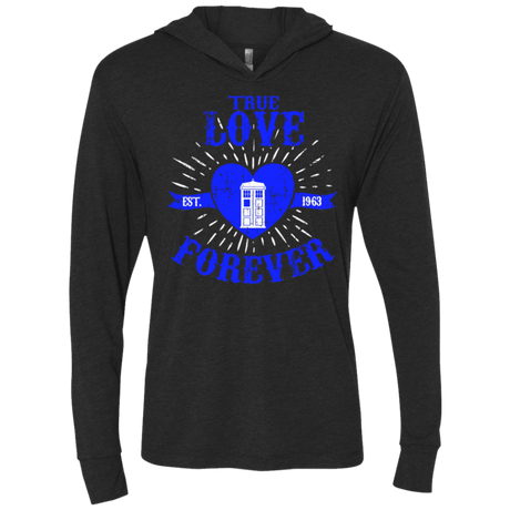 T-Shirts Vintage Black / X-Small TLF DOCTOR Triblend Long Sleeve Hoodie Tee