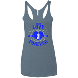 T-Shirts Indigo / X-Small TLF DOCTOR Women's Triblend Racerback Tank