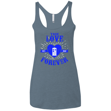 T-Shirts Indigo / X-Small TLF DOCTOR Women's Triblend Racerback Tank