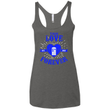 T-Shirts Premium Heather / X-Small TLF DOCTOR Women's Triblend Racerback Tank