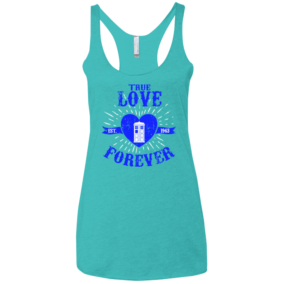 T-Shirts Tahiti Blue / X-Small TLF DOCTOR Women's Triblend Racerback Tank