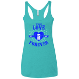 T-Shirts Tahiti Blue / X-Small TLF DOCTOR Women's Triblend Racerback Tank