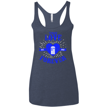 T-Shirts Vintage Navy / X-Small TLF DOCTOR Women's Triblend Racerback Tank