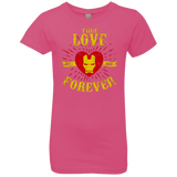 T-Shirts Hot Pink / YXS TLF  IRON Girls Premium T-Shirt