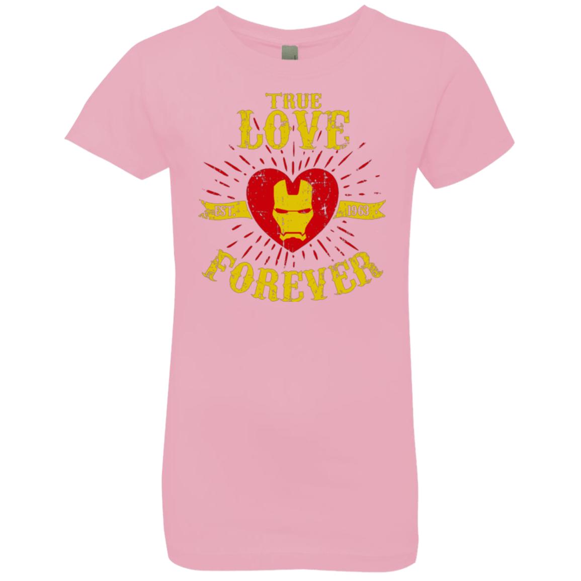 T-Shirts Light Pink / YXS TLF  IRON Girls Premium T-Shirt
