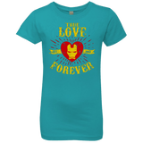 T-Shirts Tahiti Blue / YXS TLF  IRON Girls Premium T-Shirt