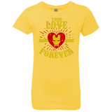 T-Shirts Vibrant Yellow / YXS TLF  IRON Girls Premium T-Shirt